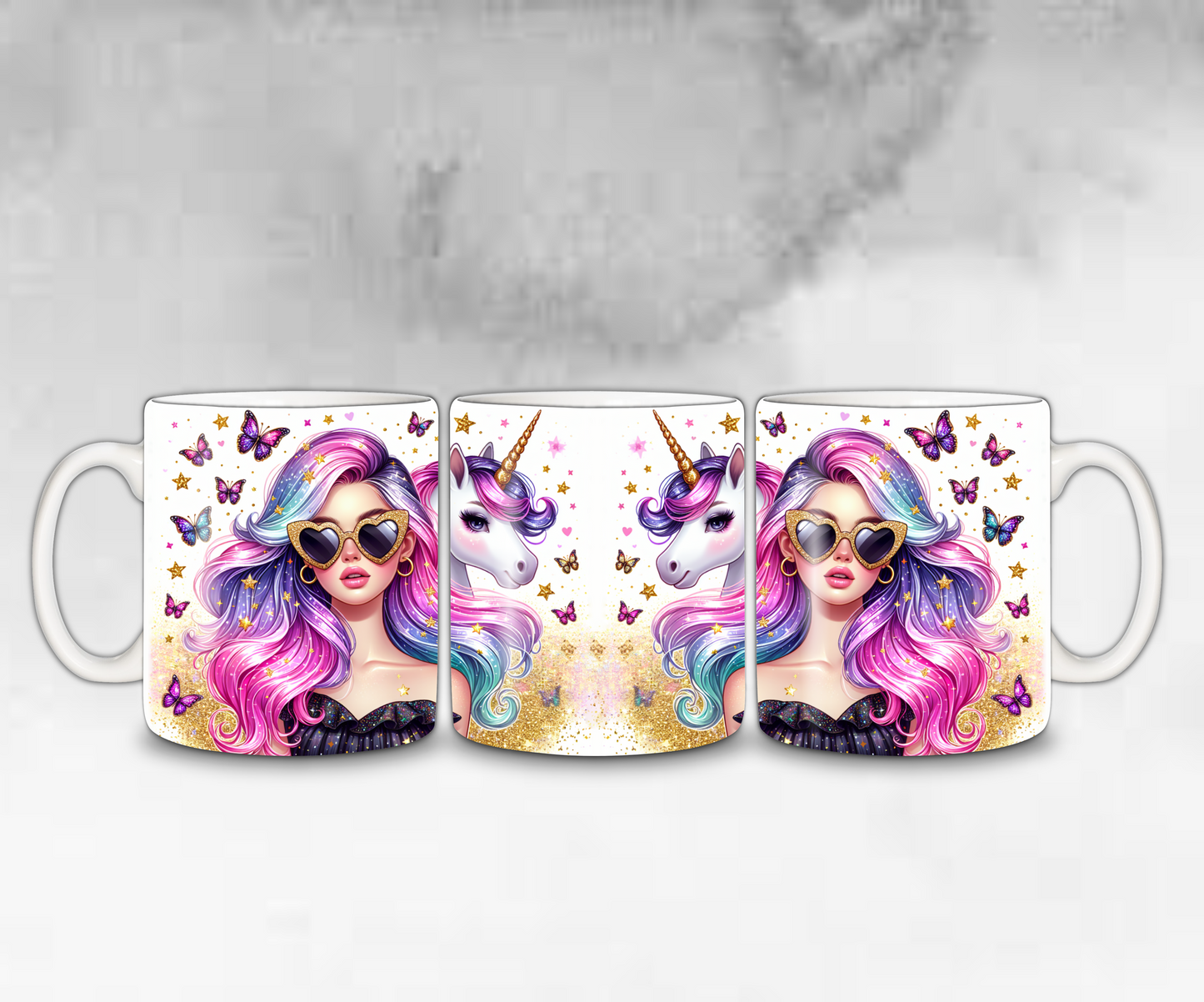 Tasse Einhorn Glamour Girl