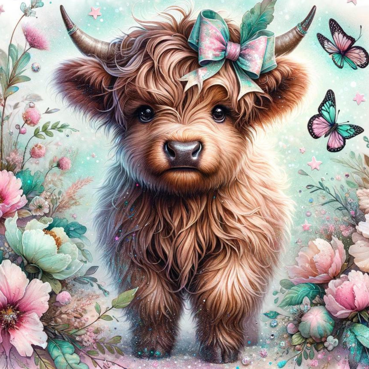 Coverpaper Highland Mint 10er Pack