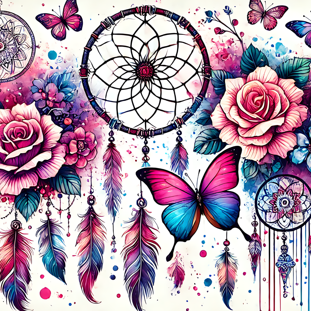 Coverpaper Traumfänger 10er Pack