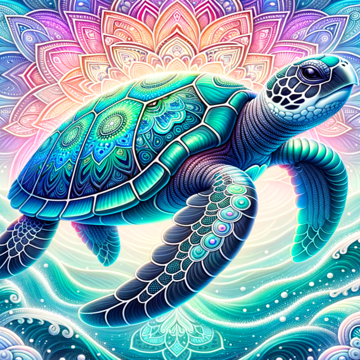 Coverpaper Schildkröte 10er Pack