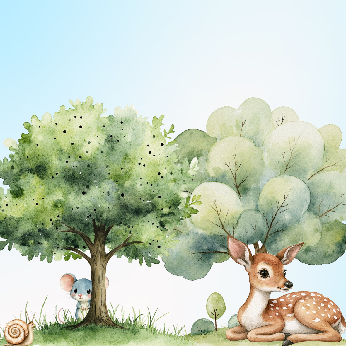 Coverpaper Waldtiere 10er Pack