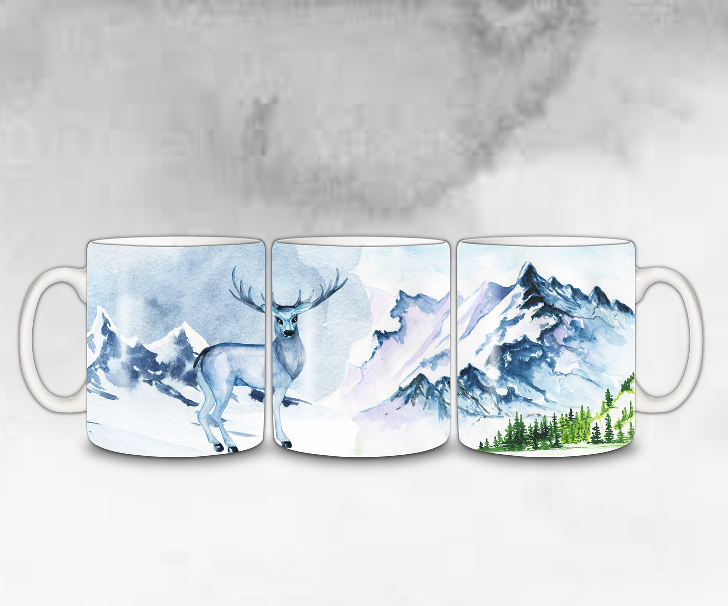 Tasse Winterhirsch