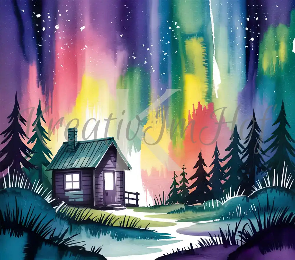 Coverpaper Aurora Forest 10er Pack