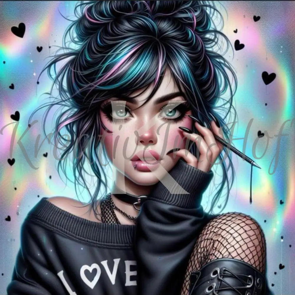 Coverpaper Black Love 10er Pack