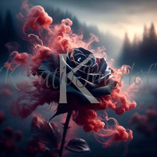 Coverpaper Black Rose 10er Pack