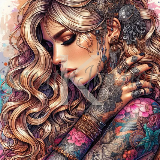 Coverpaper Blonde Beauty 10er Pack