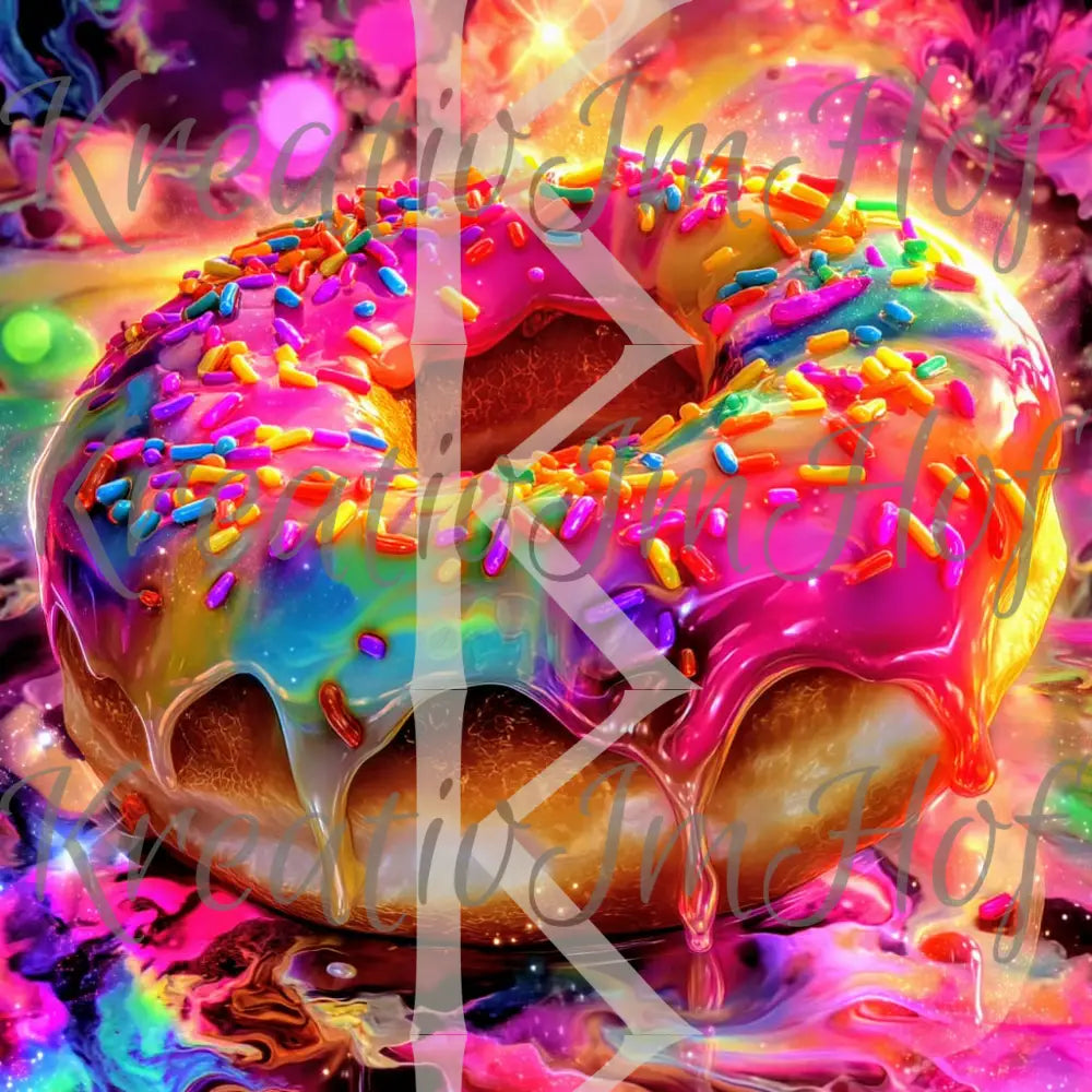 Coverpaper Colorful Donut 10er Pack
