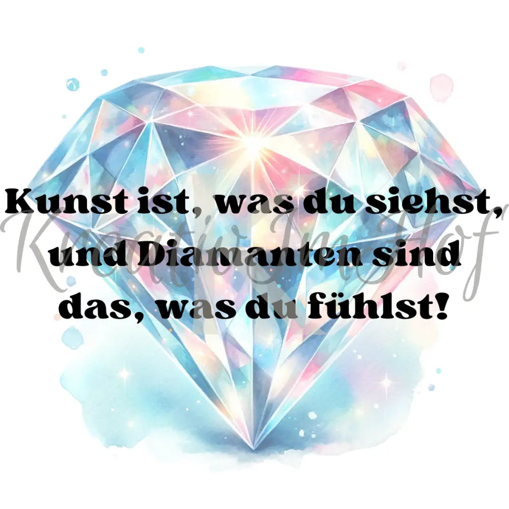 Coverpaper Diamant Kunstspruch 10er Pack