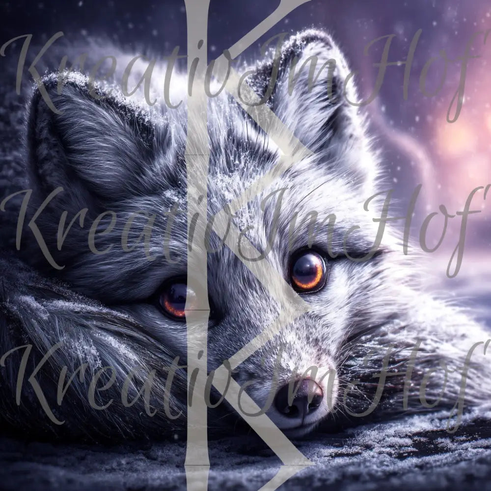 Coverpaper Fuchs in schwarz weiss 10er Pack