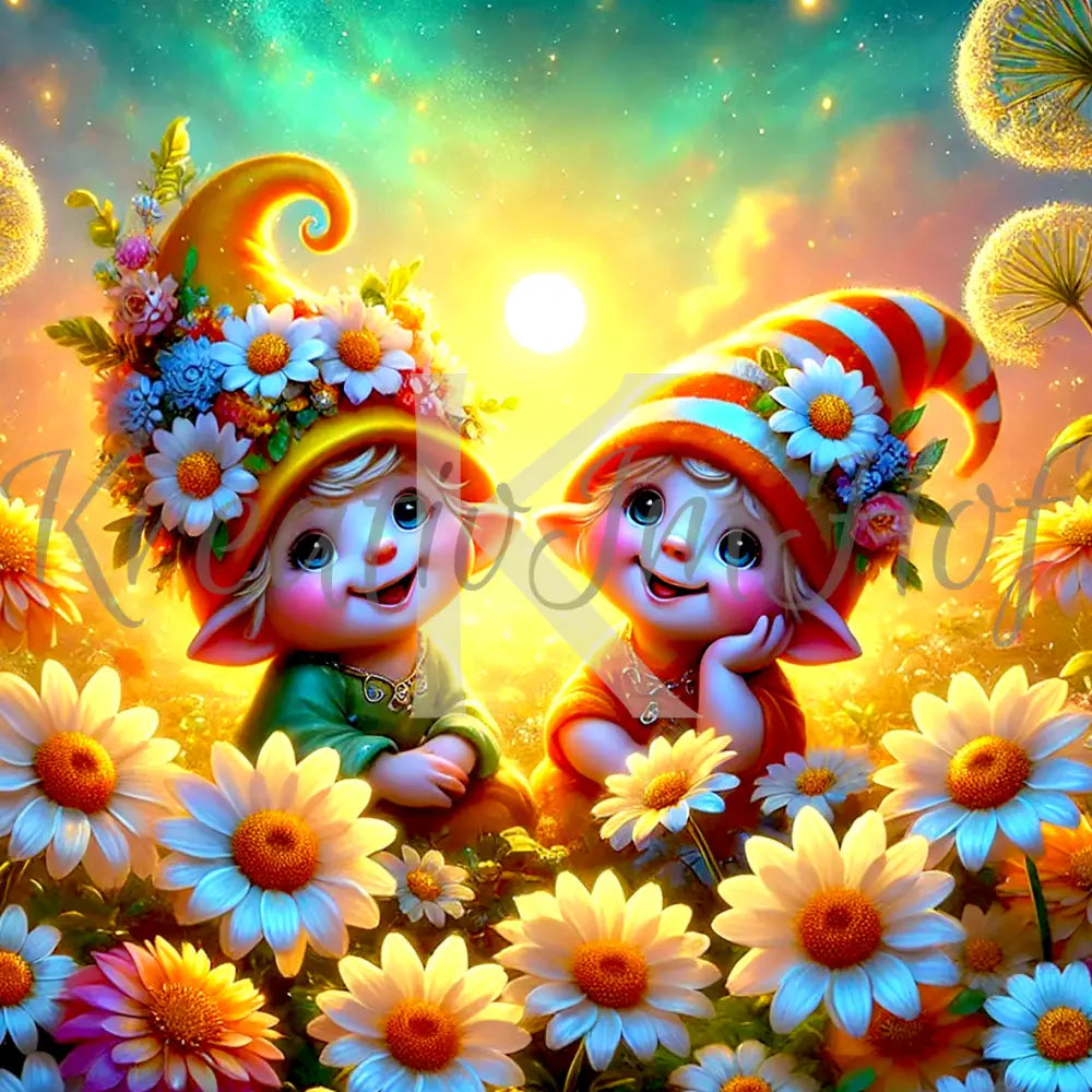 Coverpaper Gnom Paar 10er Pack