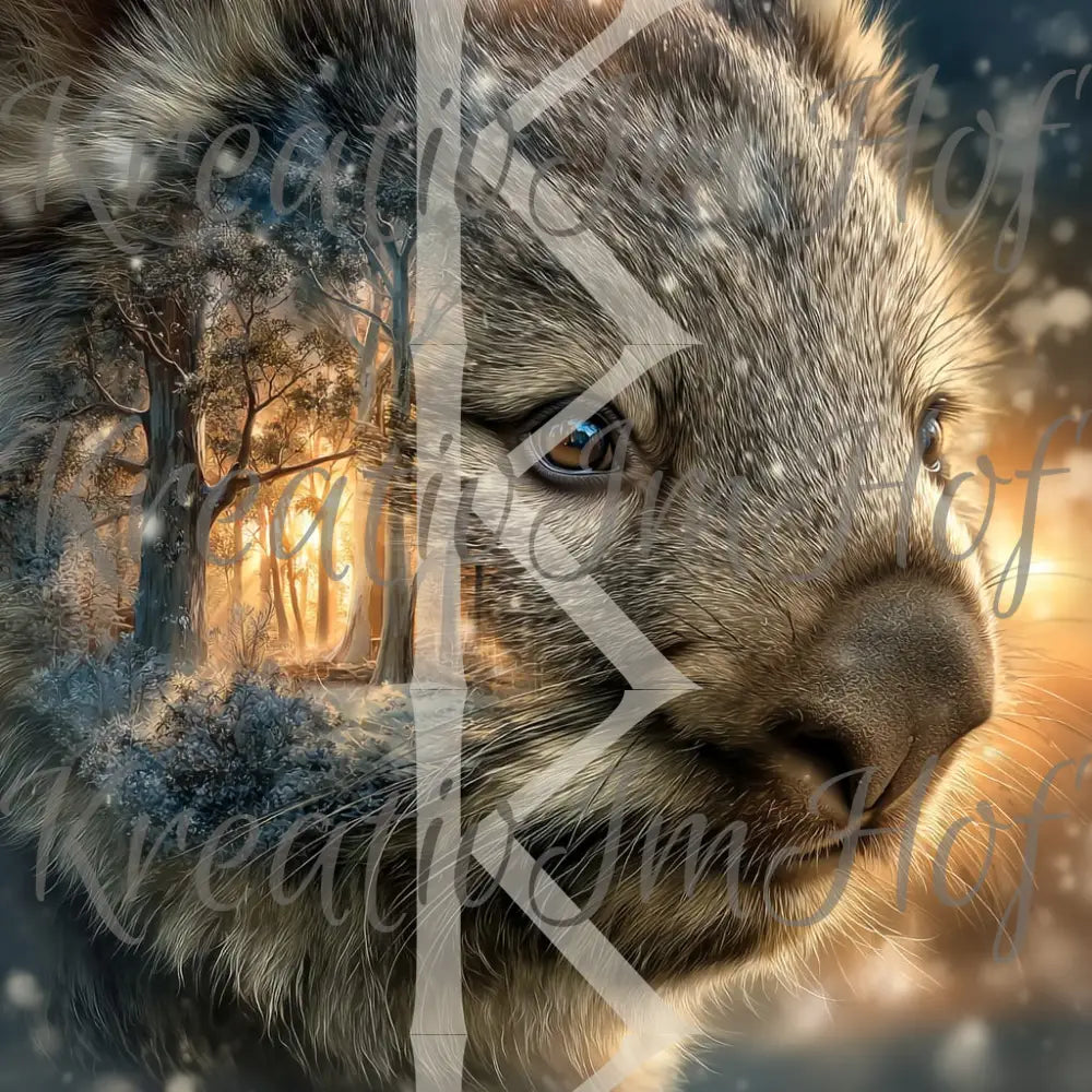 Coverpaper im Kopf des Koalas 10er Pack