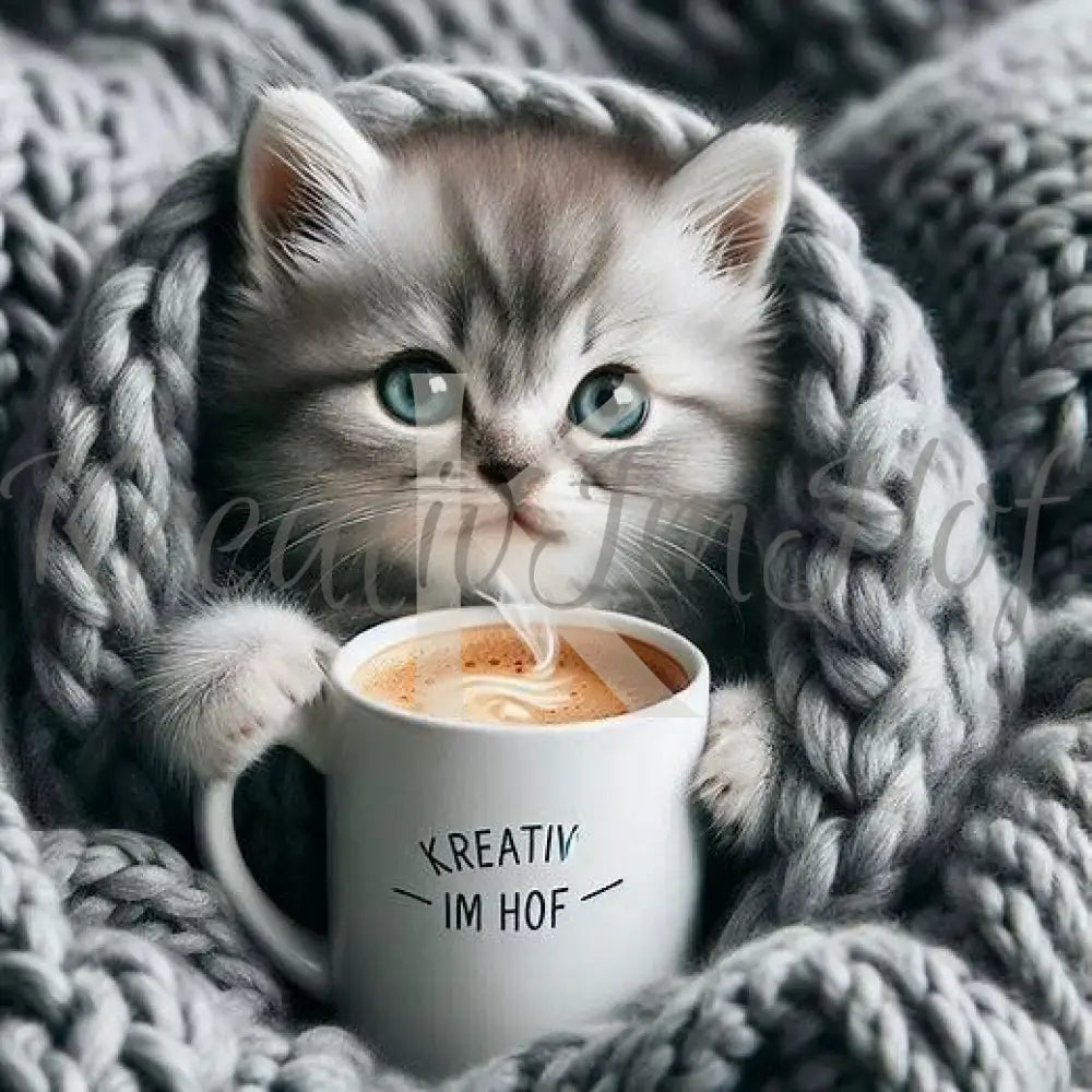 Coverpaper KreativImHof Katze 10er Pack