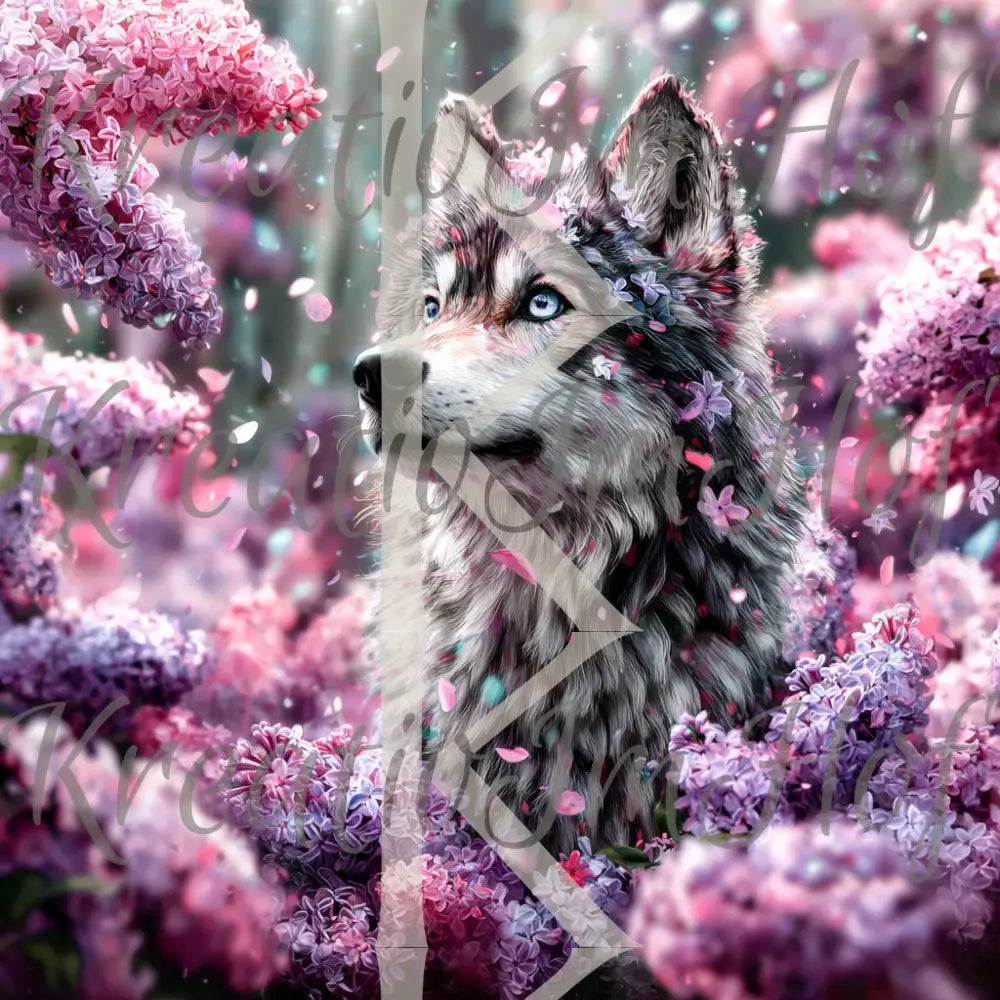 Coverpaper pink Wolf 10er Pack
