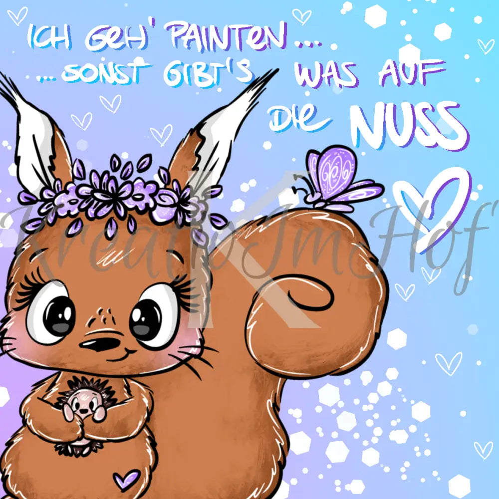 Coverpaper Schnubbi auf die Nuss 10er Pack