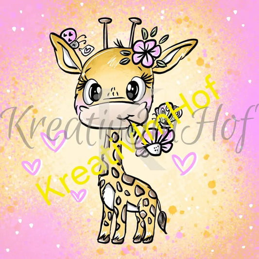 Coverpaper Schnubbi Blumengiraffe 10er Pack