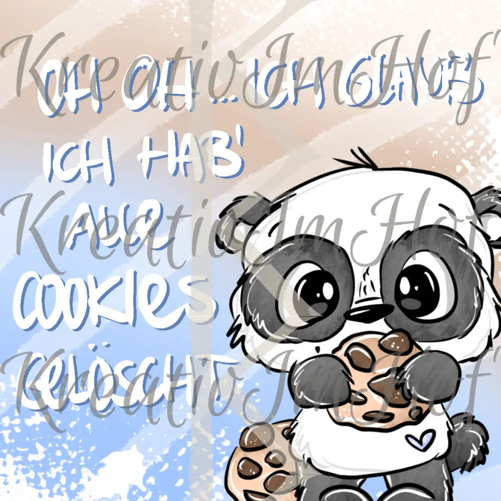 Coverpaper Schnubbi Cookies gelöscht 10er Pack