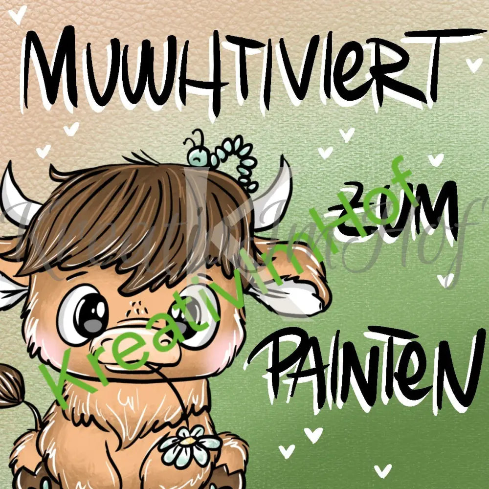 Coverpaper Schnubbi Muhhtiviert 2 10er Pack