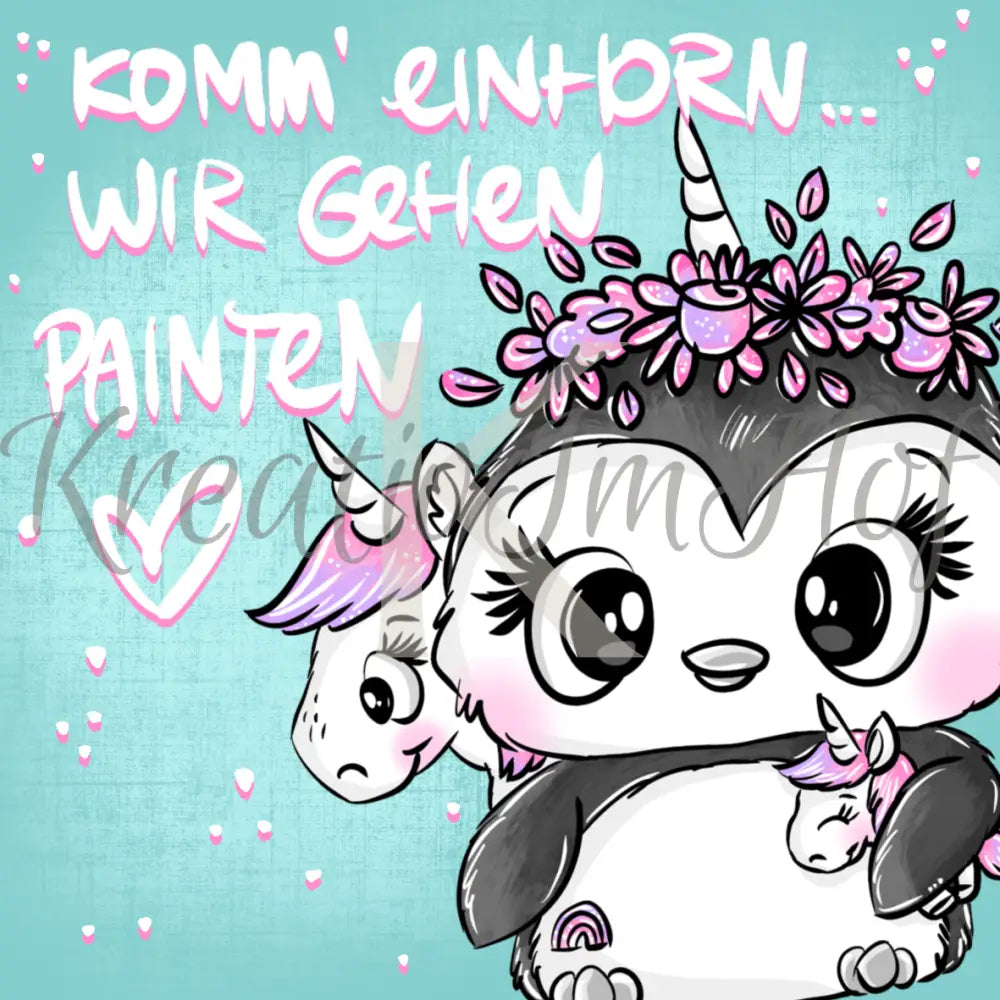 Coverpaper Schnubbi Pingueinhorn 10er Pack