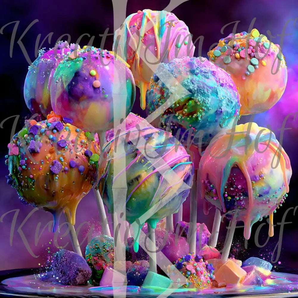 Coverpaper splash Lolly 10er Pack