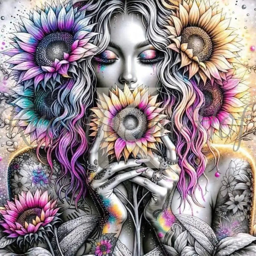 Coverpaper Sunflower Beauty 10er Pack