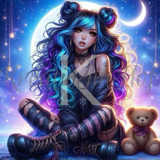 Coverpaper Teddy Girl 10er Pack