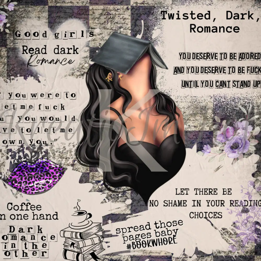 Coverpaper Vintage Bookgirl 10er Pack