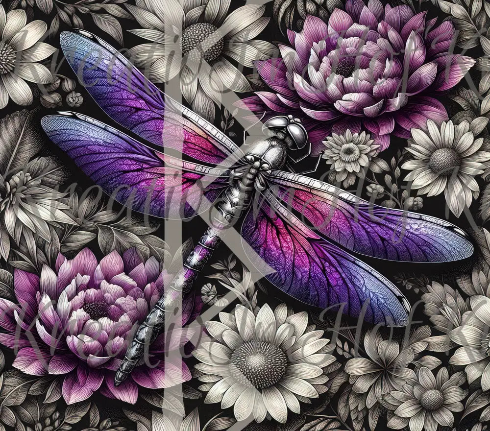 Coverpaper Vintage Libelle 10er Pack