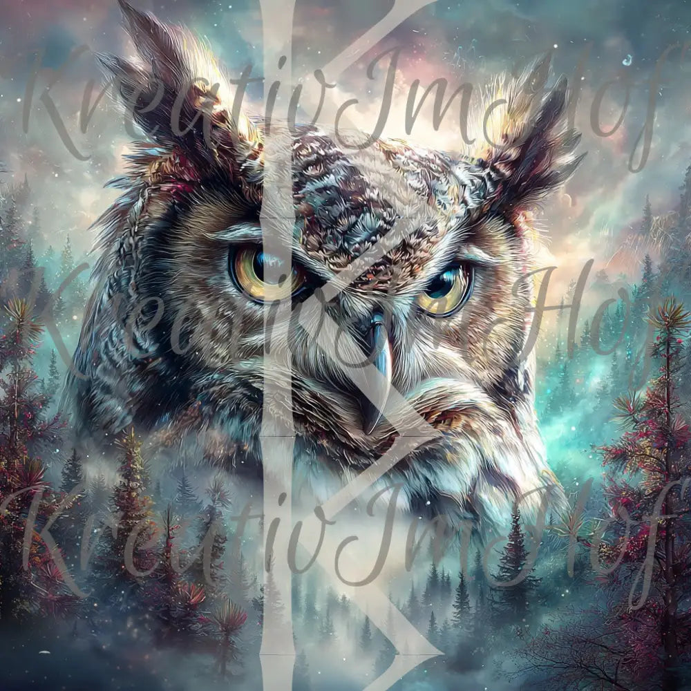 Coverpaper Waldeule 10er Pack