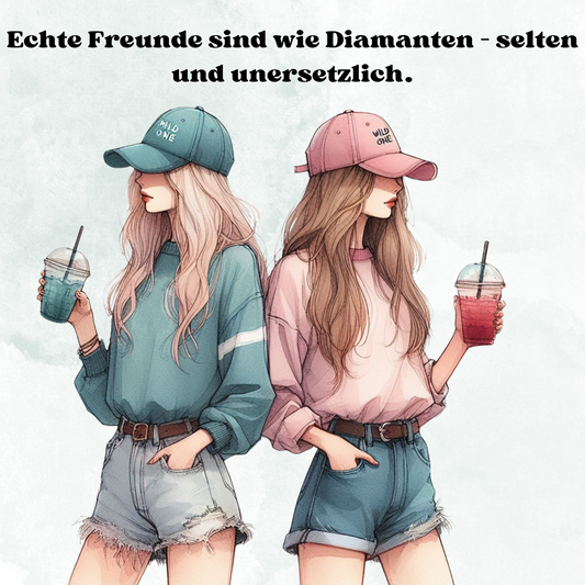 Coverpaper Best Friends Diamanten 10er Pack