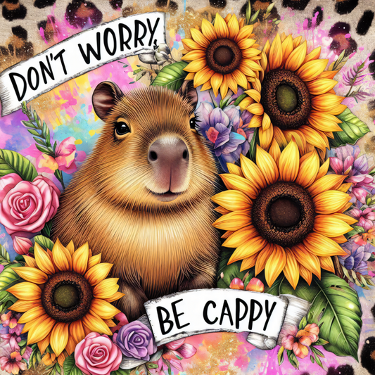 Coverpaper Don't worry, be Cappy 10er Pack