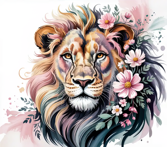 Coverpaper Floral Lion 10er Pack