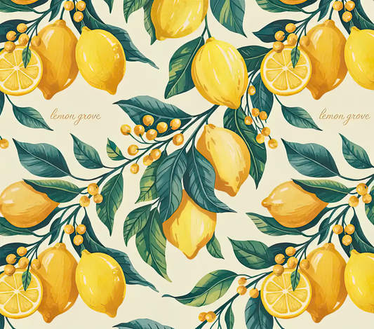 Coverpaper Lemon Botanical 10er Pack