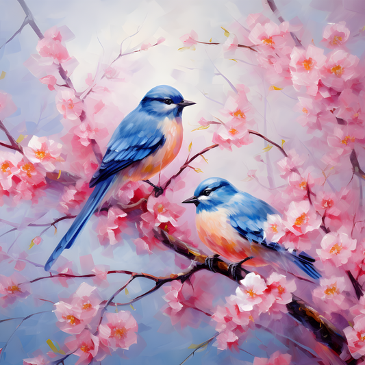 Coverpaper Spring Birds 10er Pack