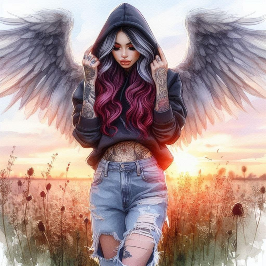 Coverpaper Tattoo Angel 10er Pack