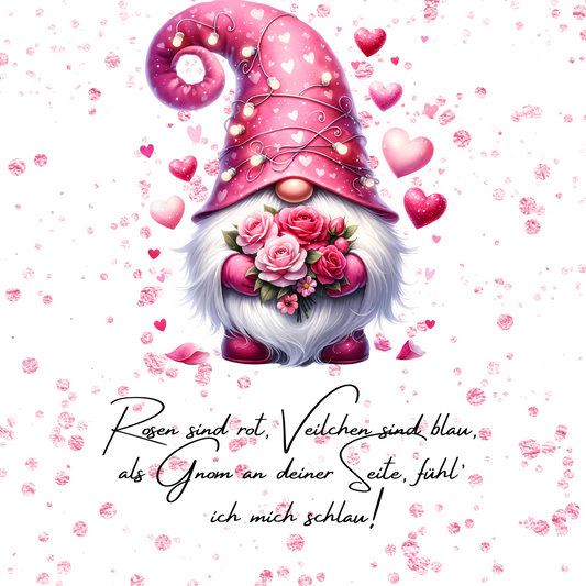 Coverpaper Valentins Gnom 10er Pack