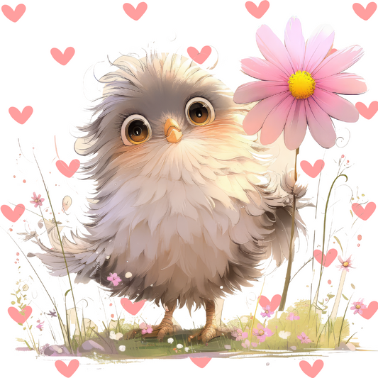 Coverpaper Valentins Vogel 10er Pack