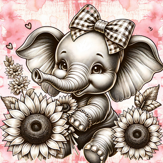 Coverpaper Babyelefant 10er Pack