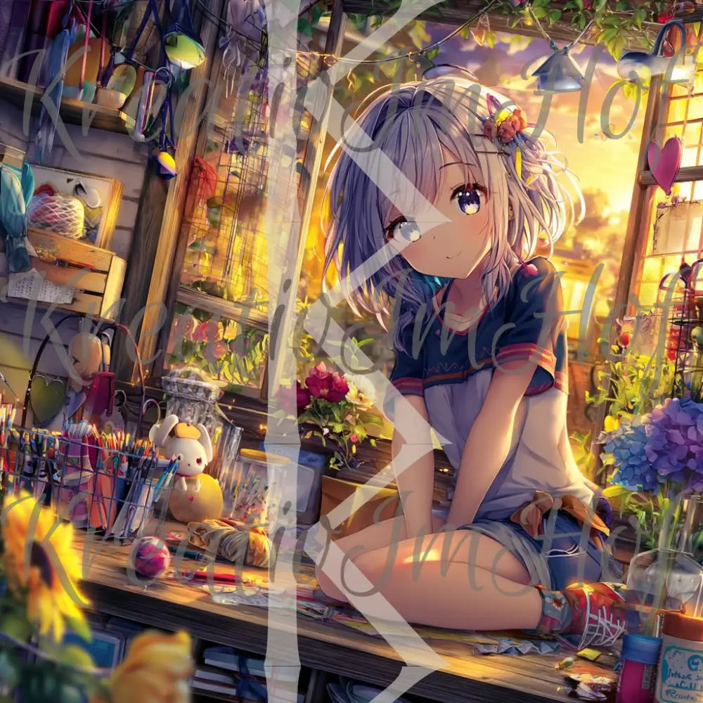 Coverpaper Anime Fensterblick 10er Pack