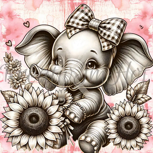 Coverpaper Babyelefant 10er Pack