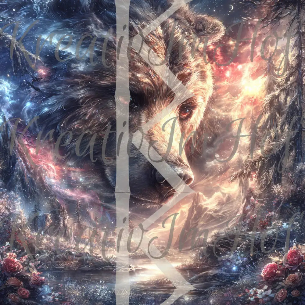 Coverpaper Bärenblick 10er Pack