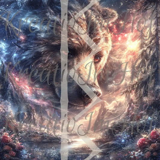 Coverpaper Bärenblick 10er Pack