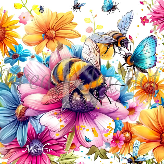 Coverpaper Bee Happy 10er Pack