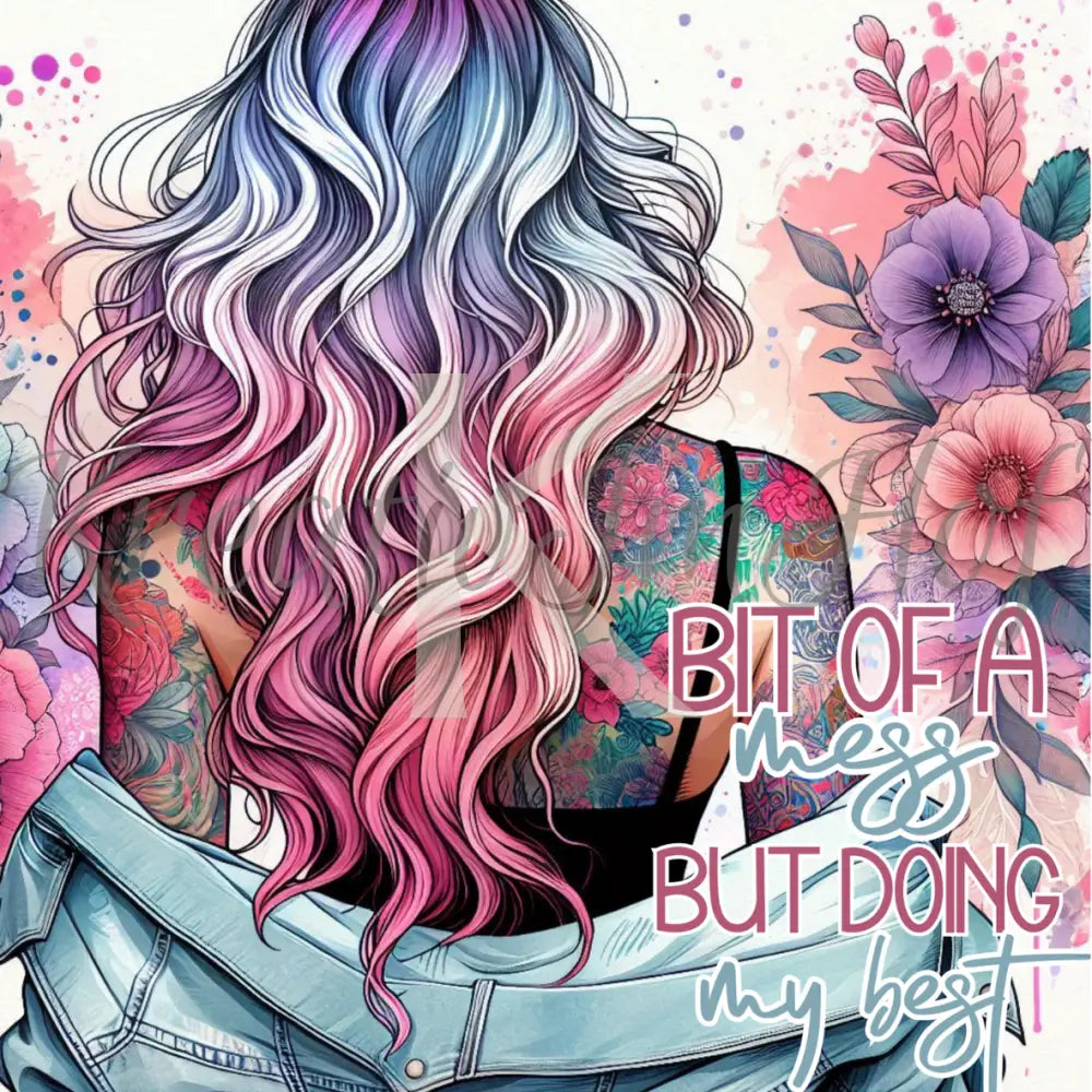 Coverpaper Bit of a Mess 10er Pack