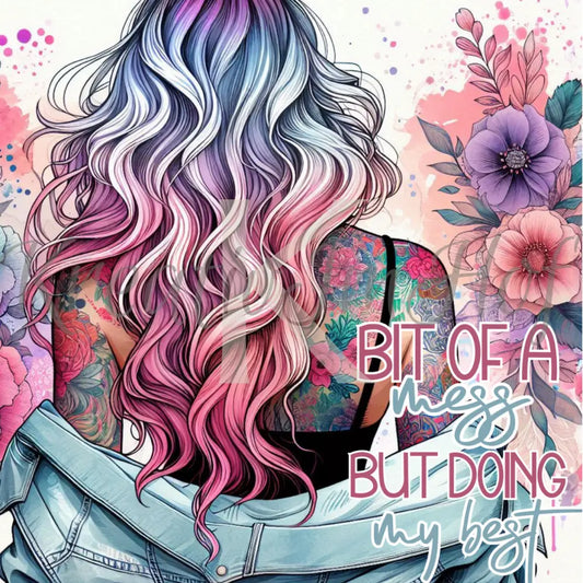 Coverpaper Bit of a Mess 10er Pack