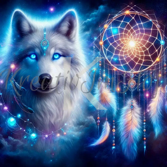 Coverpaper Blue Wolf 10er Pack