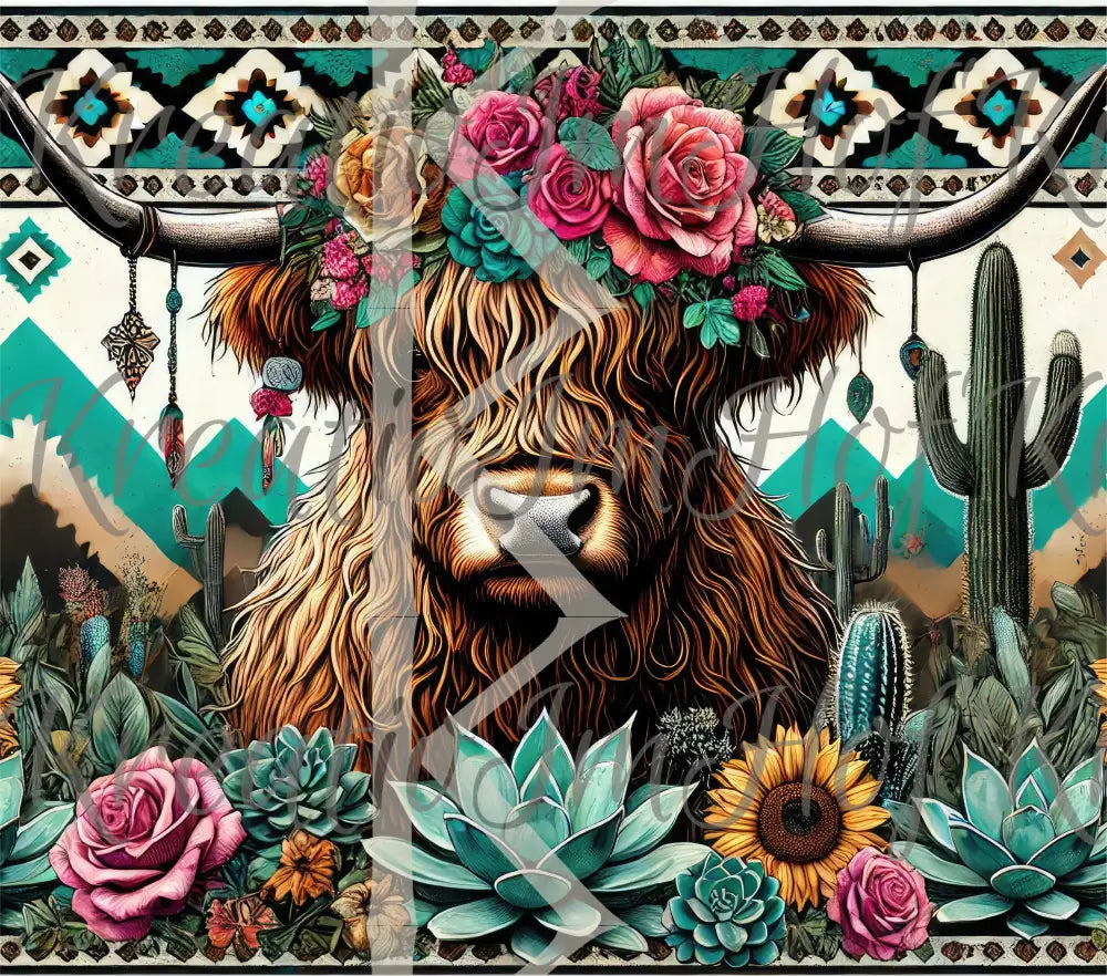 Coverpaper Boho Highland 10er Pack