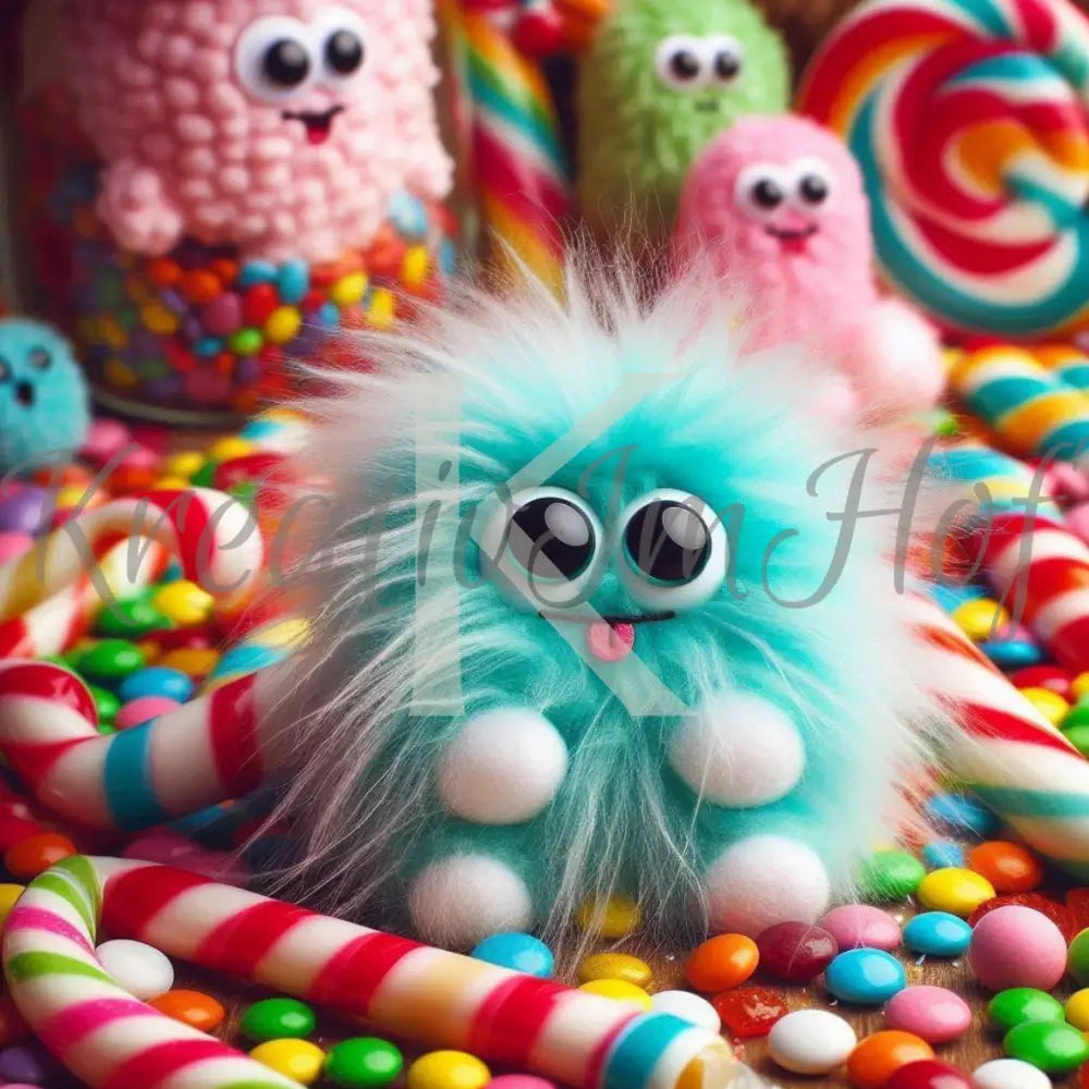 Coverpaper Candy Puschel 10er Pack