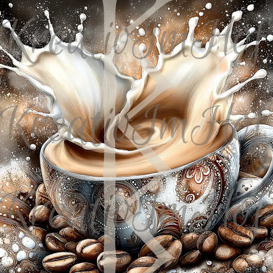Coverpaper Cappuccino Love 10er Pack