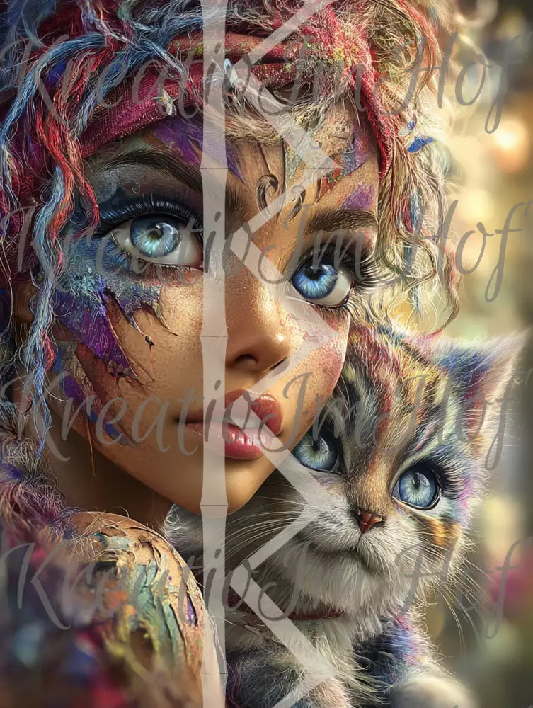 Coverpaper Catlady 10er Pack