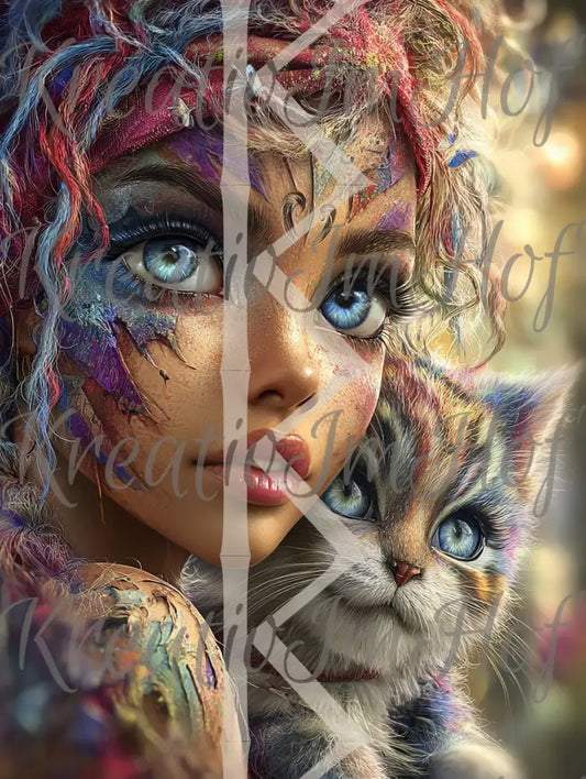 Coverpaper Catlady 10er Pack